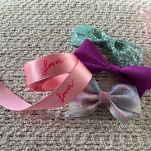 Taylor swift lover ribbon and hair bows eras